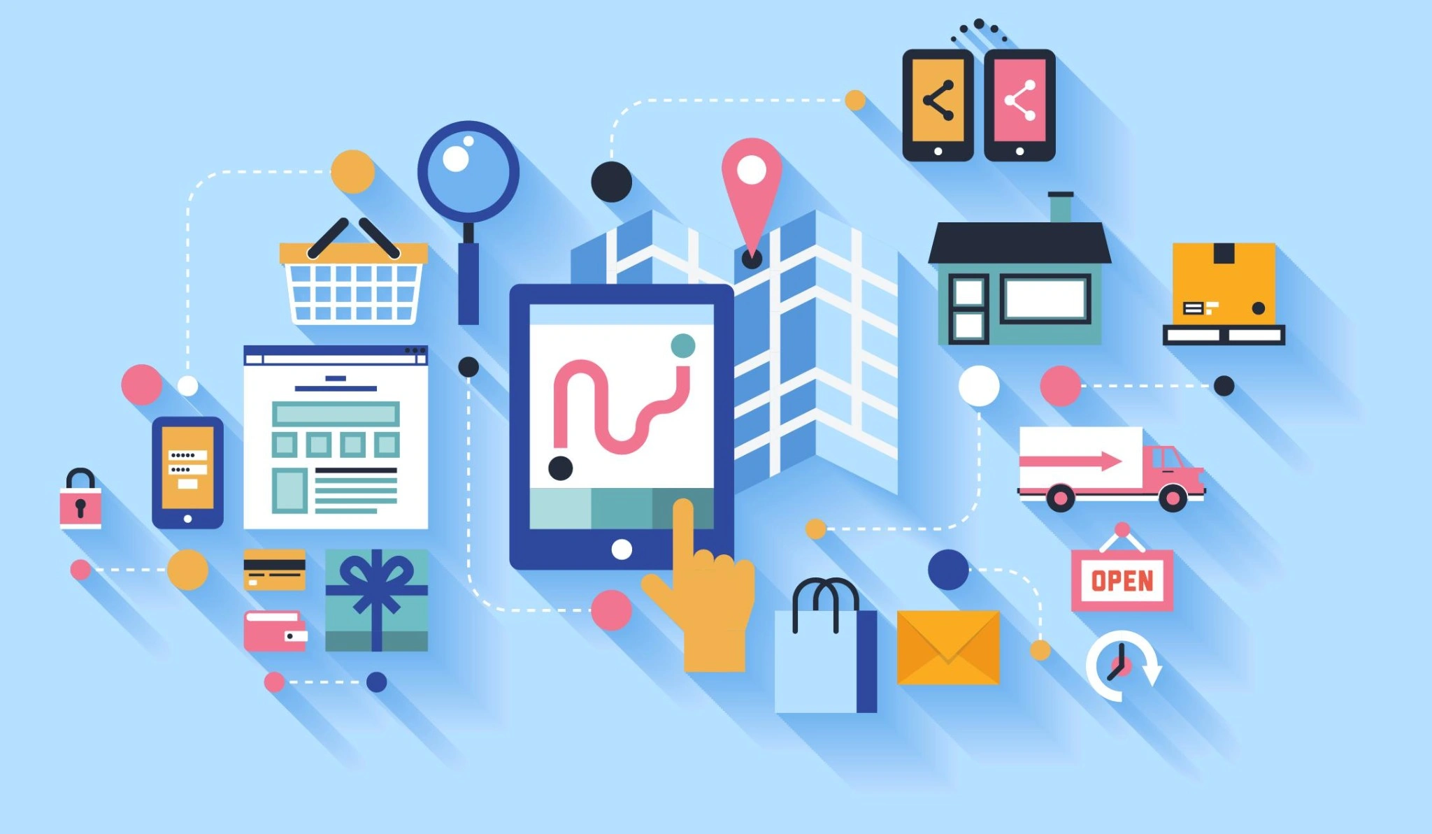 Retail & Logistics — industry-specific overview visual