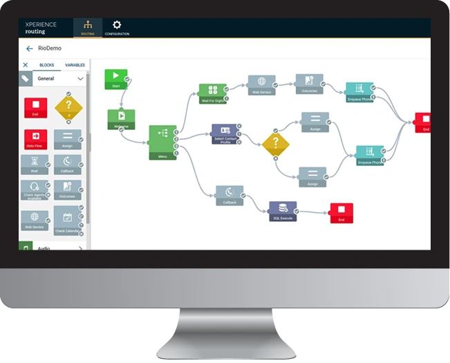 Altitude Self Service IVR — Visual Flow Builder