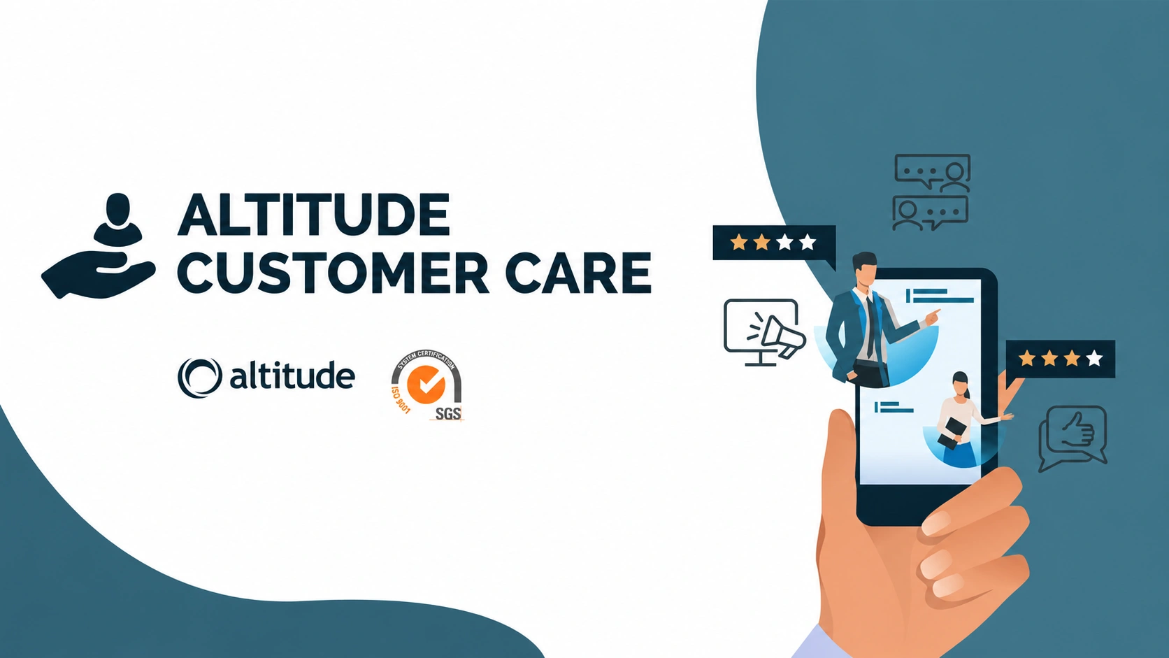 Altitude Customer Care — ISO 9001 certified support